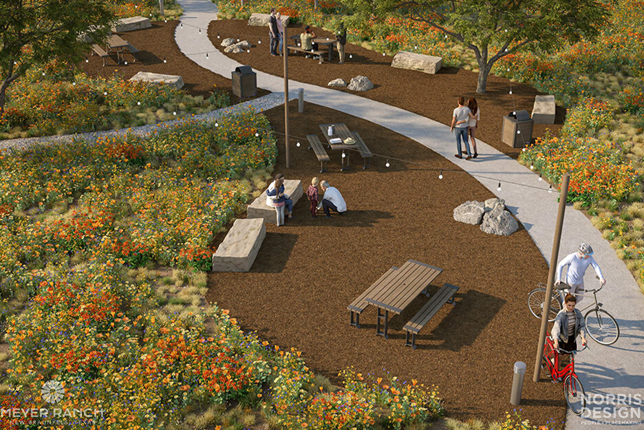 Meyer Ranch Greenbelt trail system
